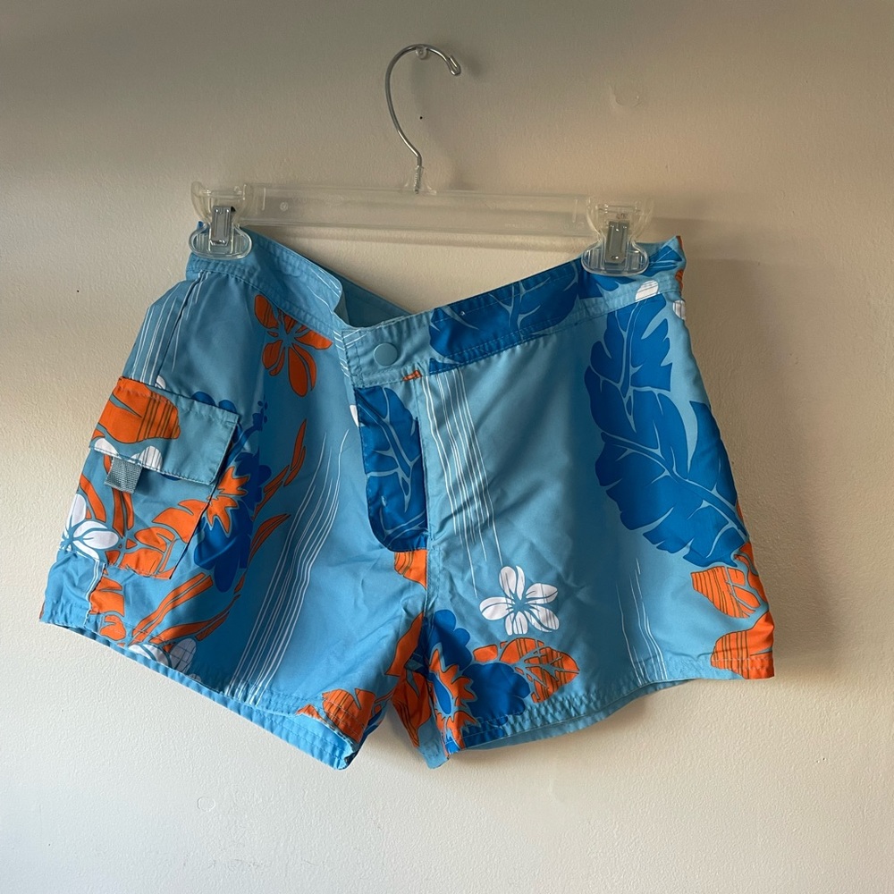 Board shorts reversible.